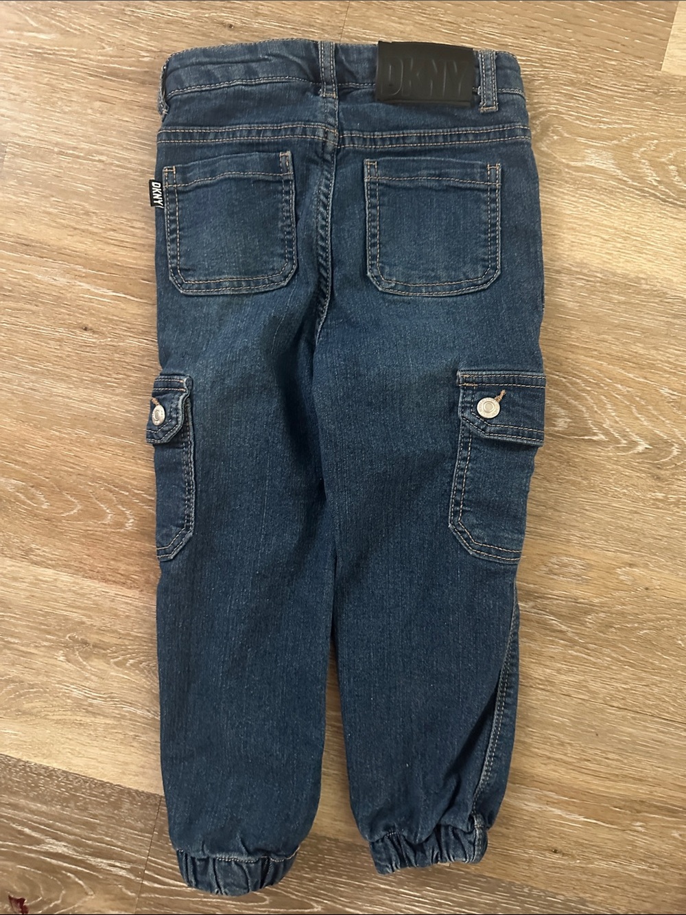 DKNY Kids Indigo Cargo Jogger Jeans